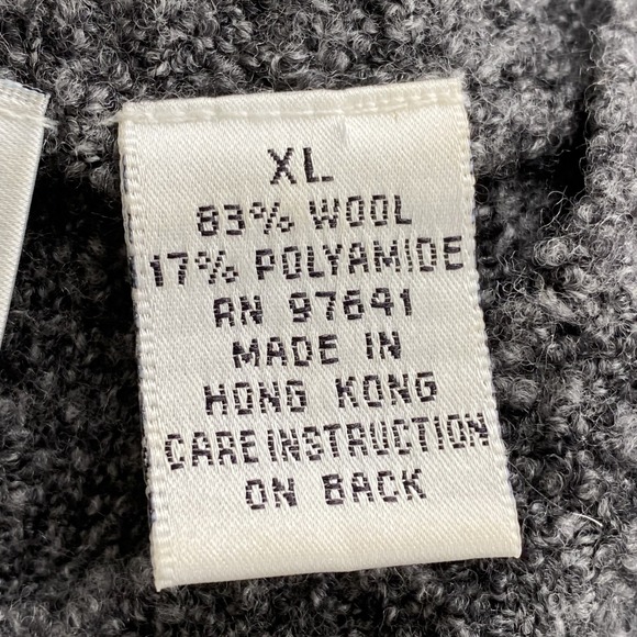 Vintage J Jill Womens Wool Blend Maxi Dress Size XL Modest Neutral Minimalist - Picture 6 of 10